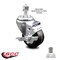 Service Caster 3 Inch Phenolic Wheel Swivel 1/2 Inch Threaded Stem Caster with Brake SCC SCC-TS20S314-PHR-TLB-121315 - alternate 3